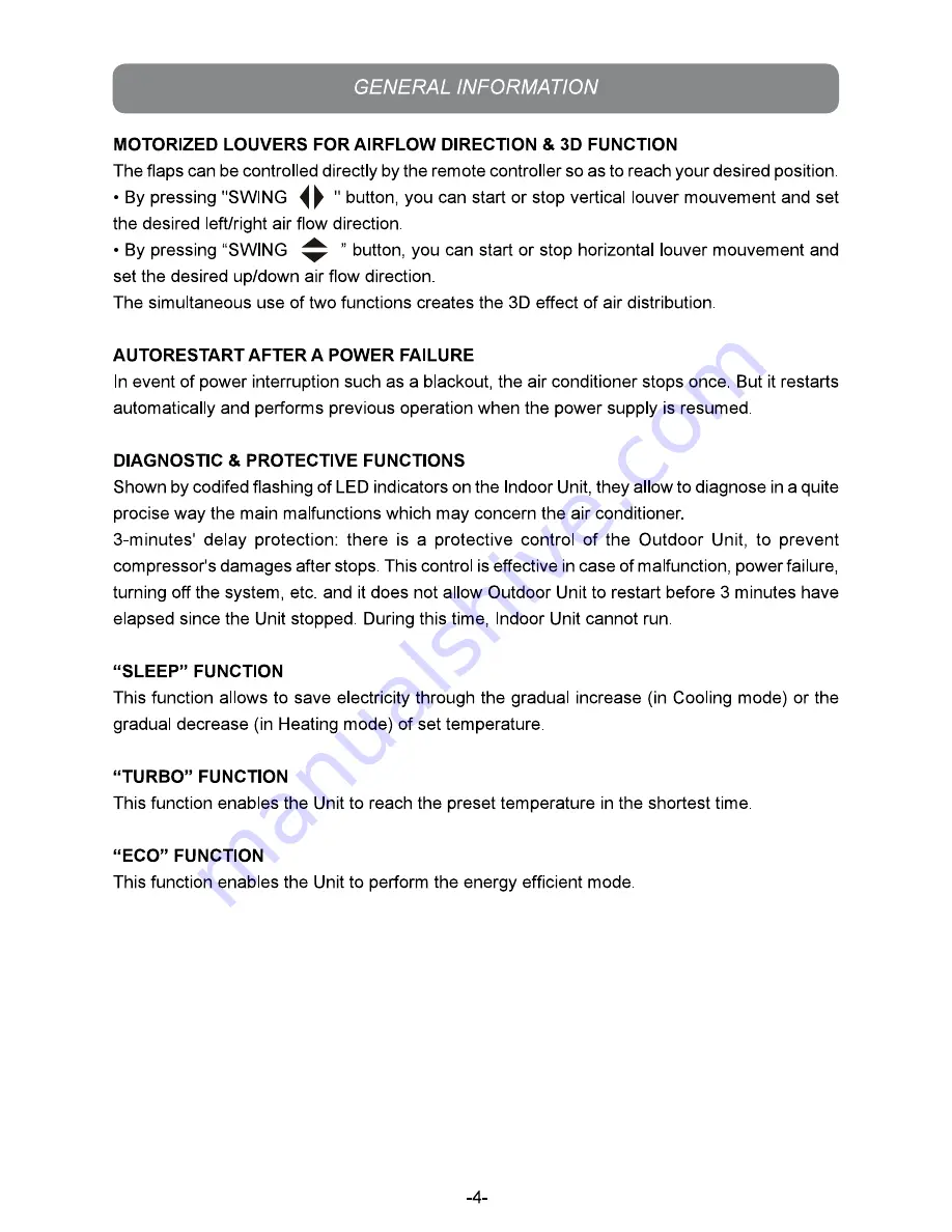 Unical airCRISTAL KMUN 13H User Manual Download Page 4