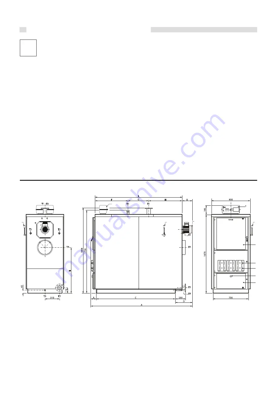 Unical AIREX 150 Installation And Maintenance Instructions Manual Download Page 6