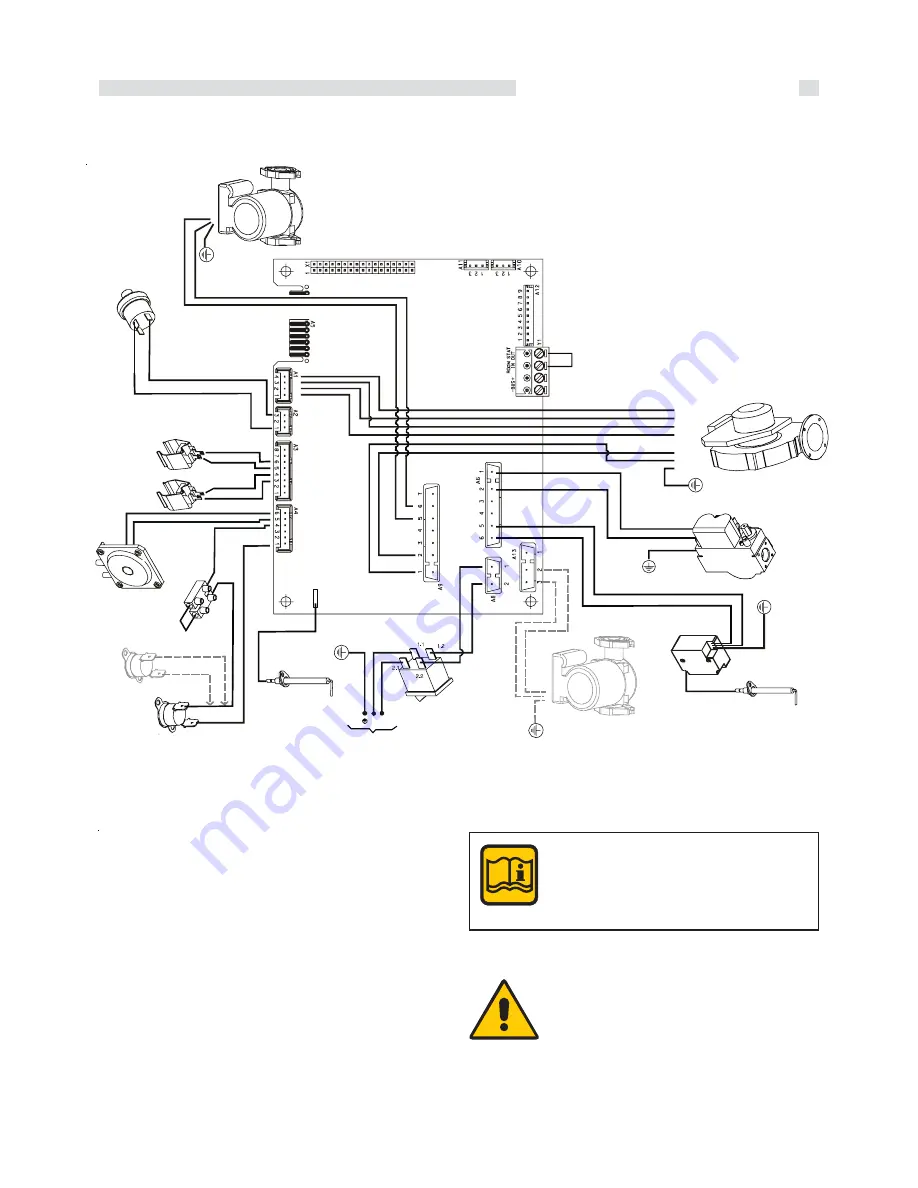 Unical ALKON 70 kW Installation And Servicing Manual Download Page 33