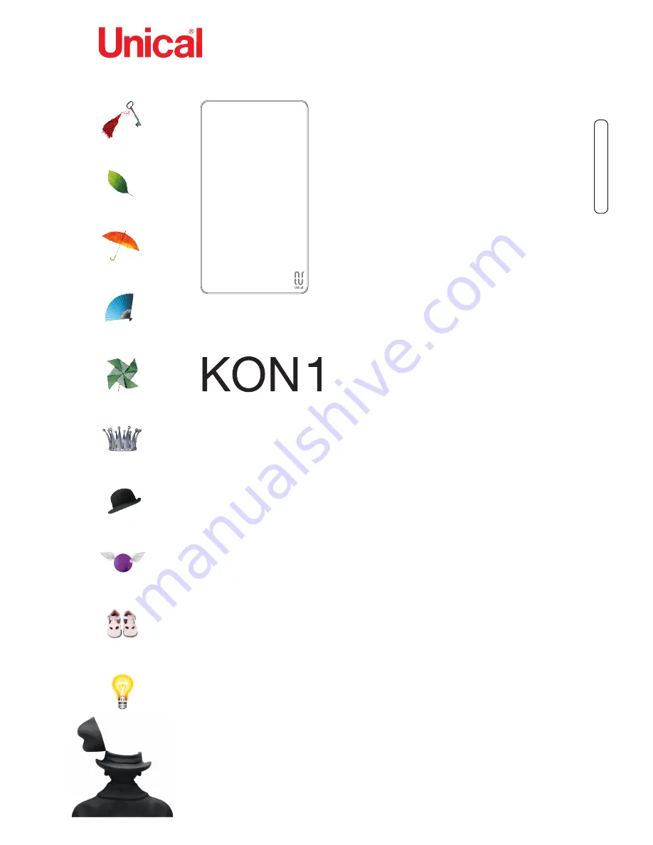 Unical KON 1 C24 Installation And Servicing Manual Download Page 1