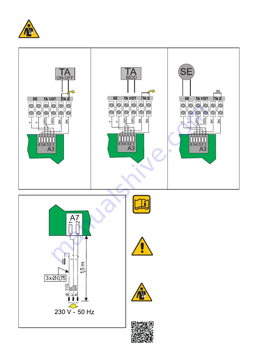 Unical KON R 18 Installation And Servicing Manual Download Page 22