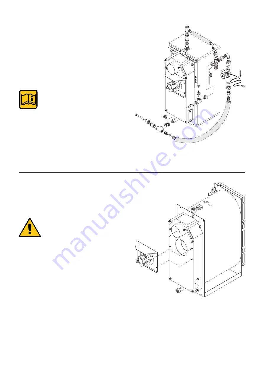 Unical NOVAIREX Series Installation And Maintenance Instructions Manual Download Page 20