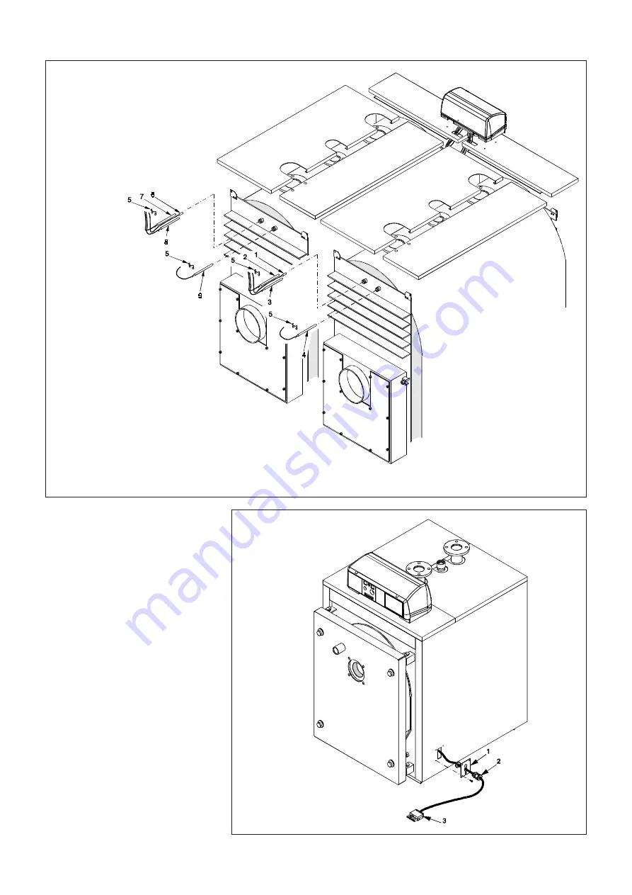 Unical TRISECAL 3P DUO Series Installation, Use And Servicing Instruction Download Page 20