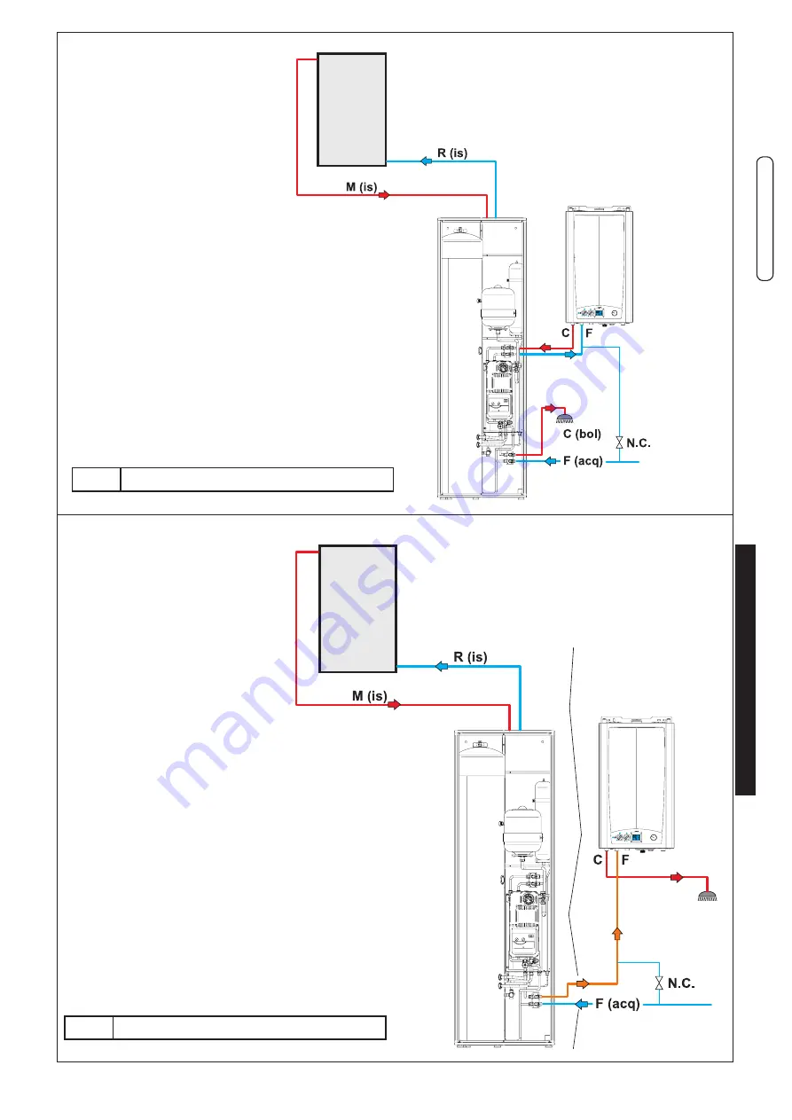 Unical Unisun Slim Installation And Servi?Ing Manual Download Page 35