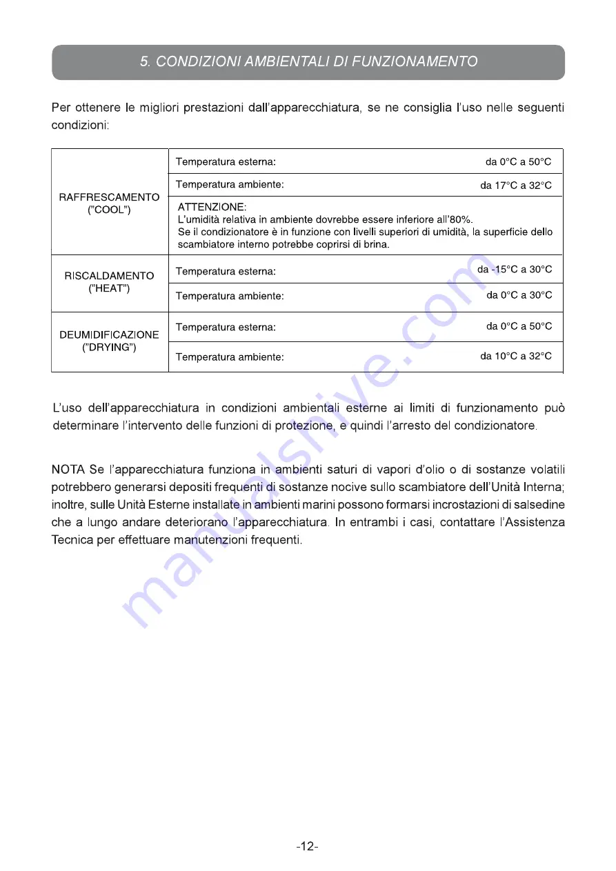 Unical YON QTUN 10H User Manual Download Page 12