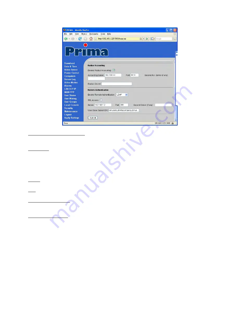 Uniclass Prima IP 16 User Manual Download Page 79