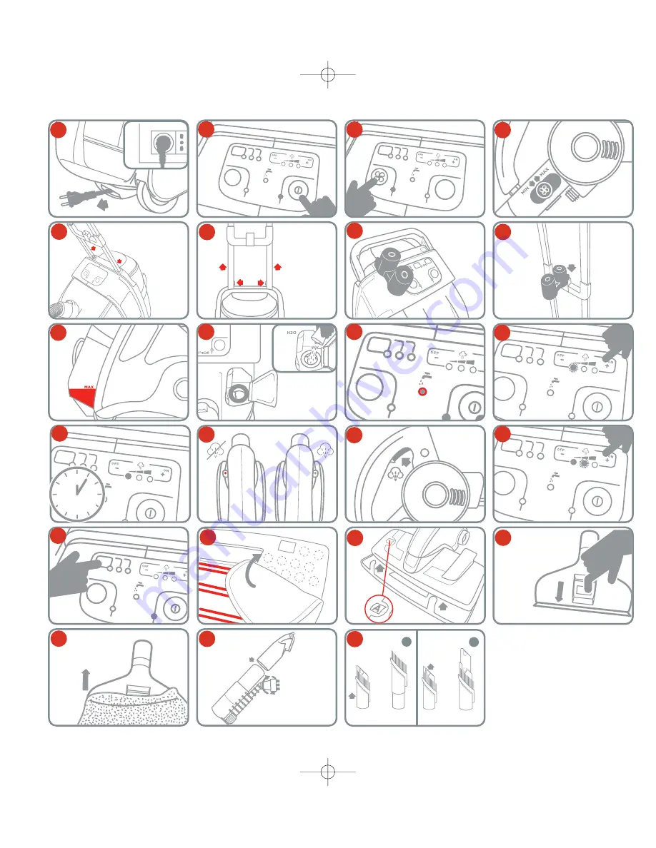 Unico MCV80 TOTAL CLEAN & TURBO Instruction Manual Download Page 4