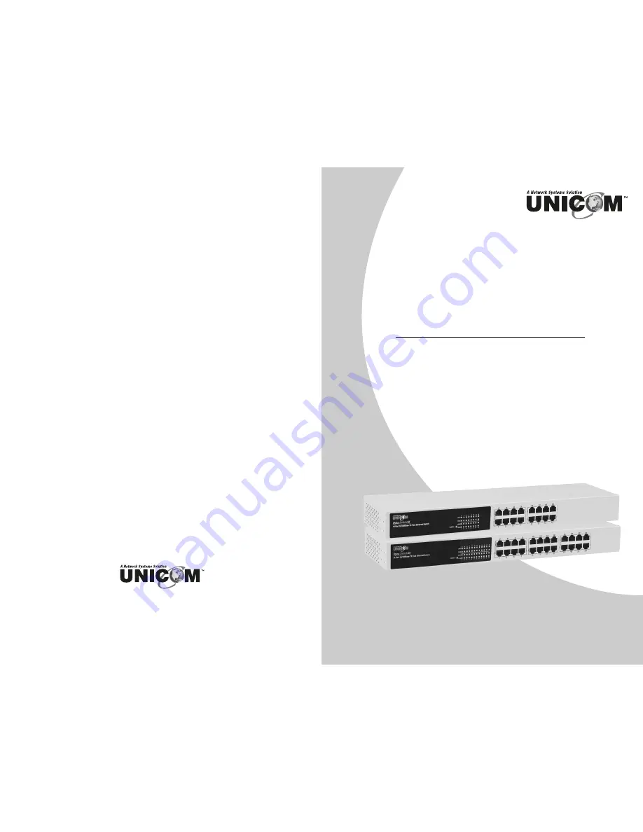 UNICOM Dyna-Switch/16 Скачать руководство пользователя страница 1