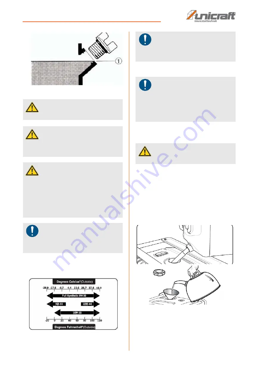 unicraft 6706420 Operating Instructions Manual Download Page 14