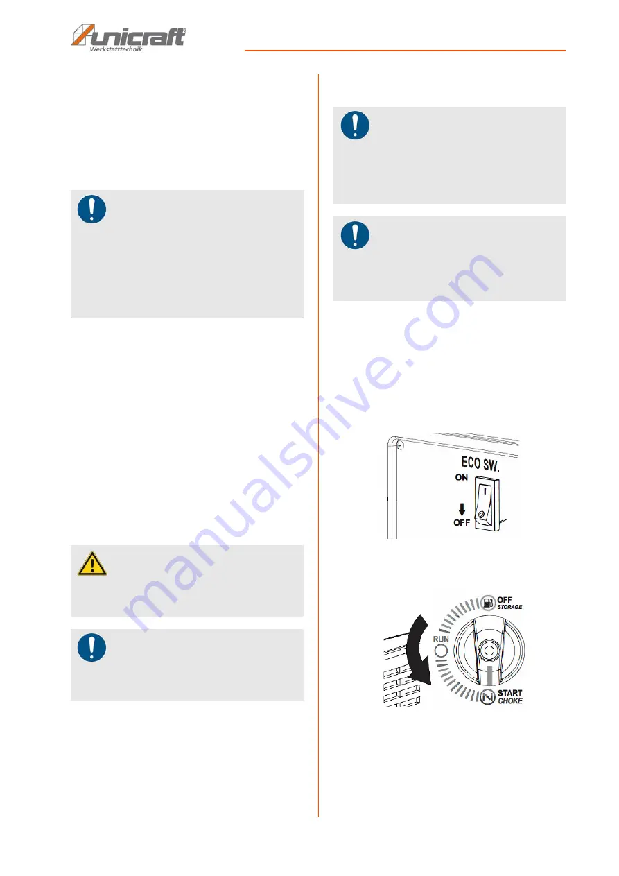 unicraft 6706420 Operating Instructions Manual Download Page 19