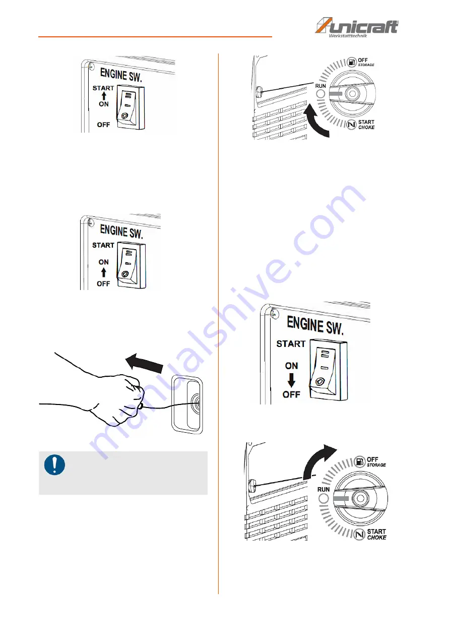 unicraft 6706420 Operating Instructions Manual Download Page 20