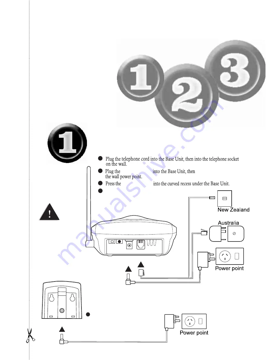 Uniden 2165 Quick Start Manual Download Page 3