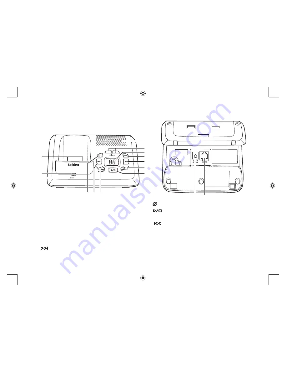 Uniden 6035 + 1 Owner'S Manual Download Page 9