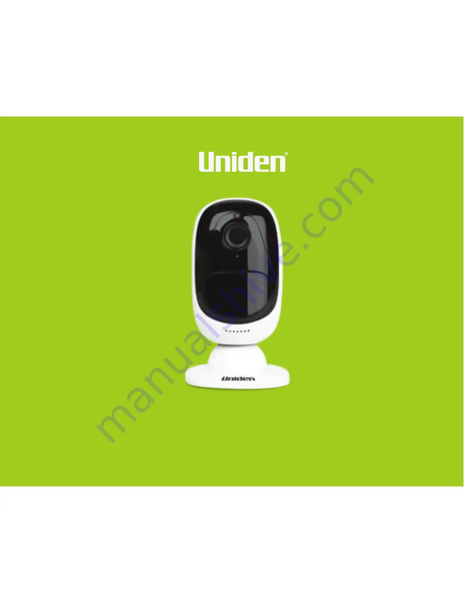 Uniden AppCam Solo Quick Start Manual Download Page 1