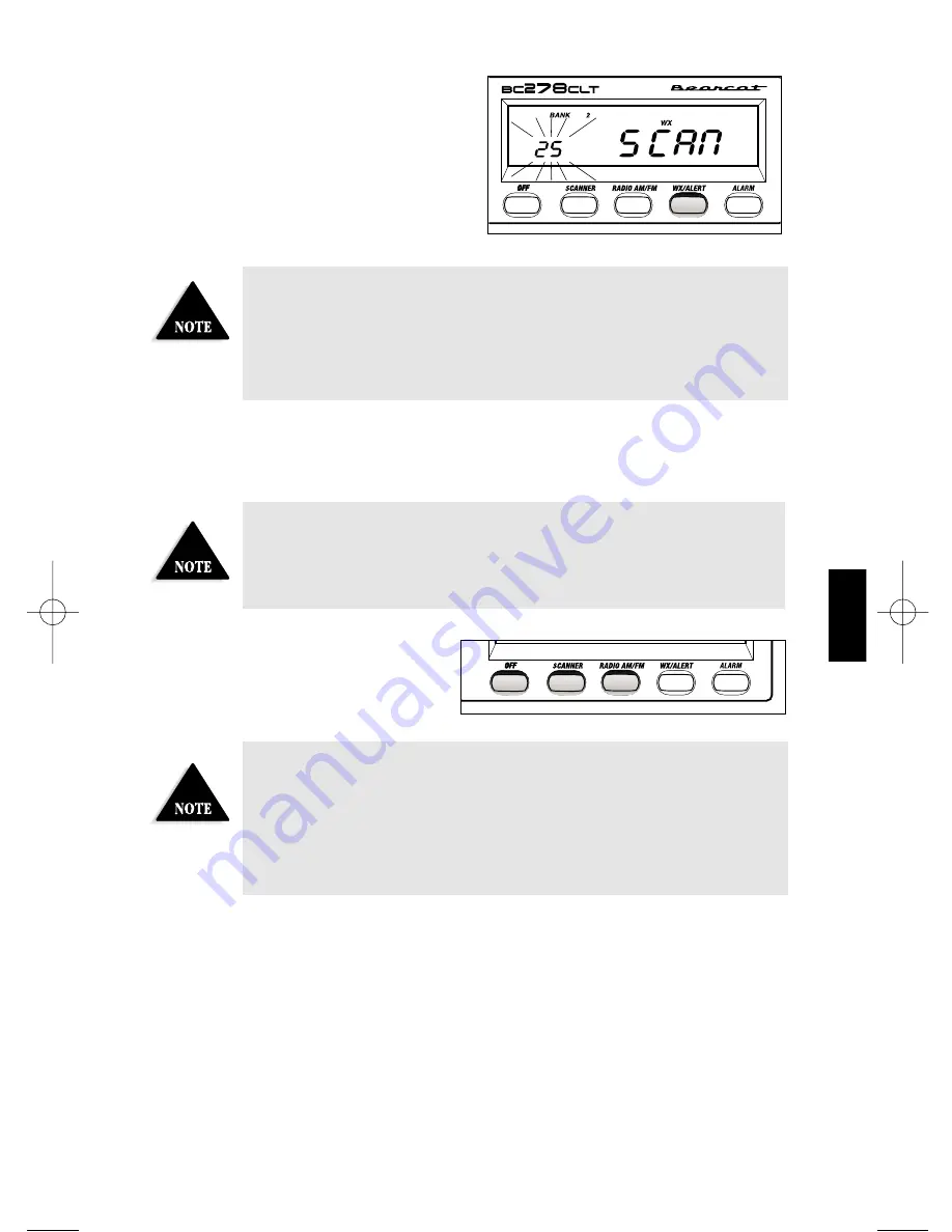 Uniden BC 278CLT Reference Manual Download Page 27