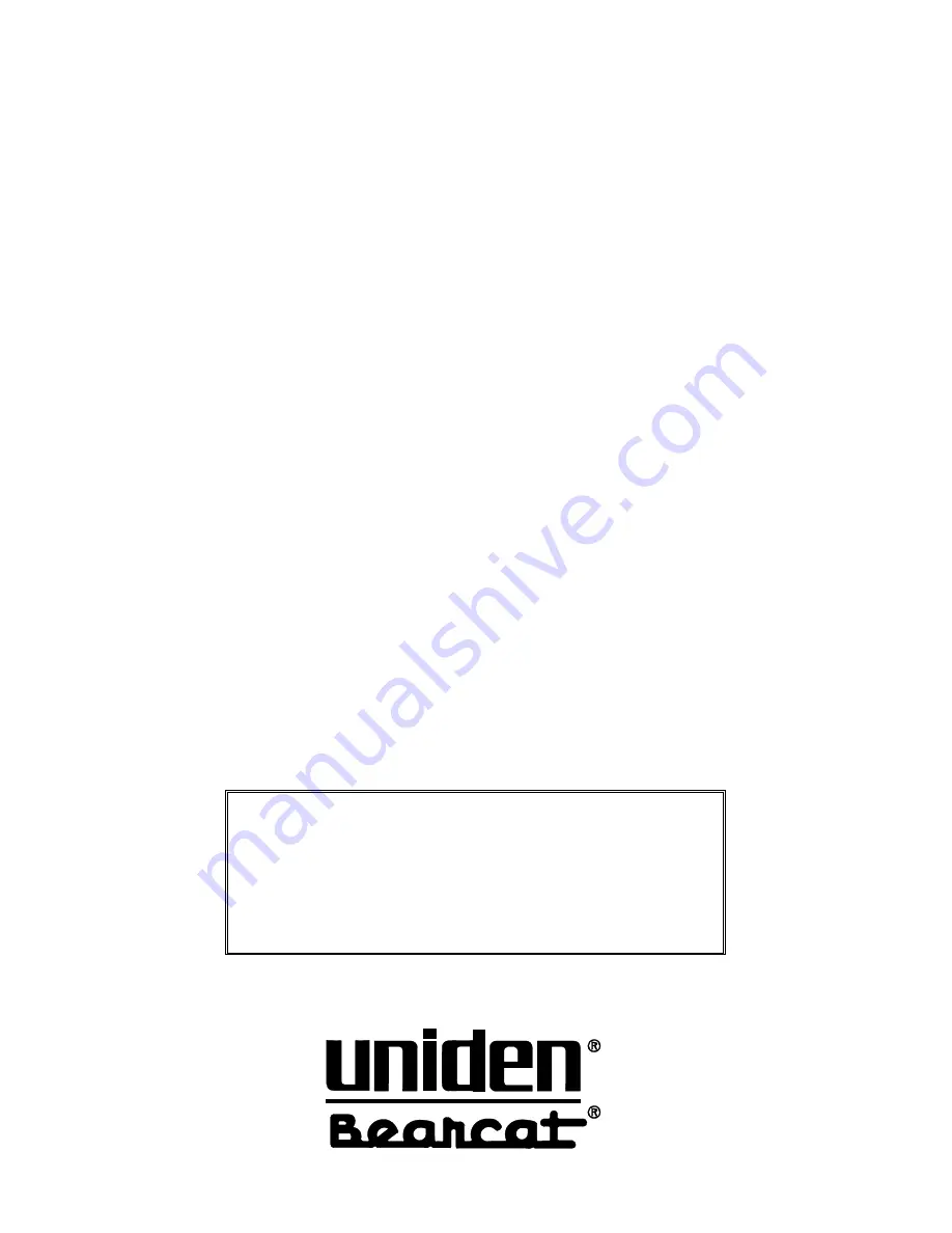 Uniden BC860XLT User Manual Download Page 44