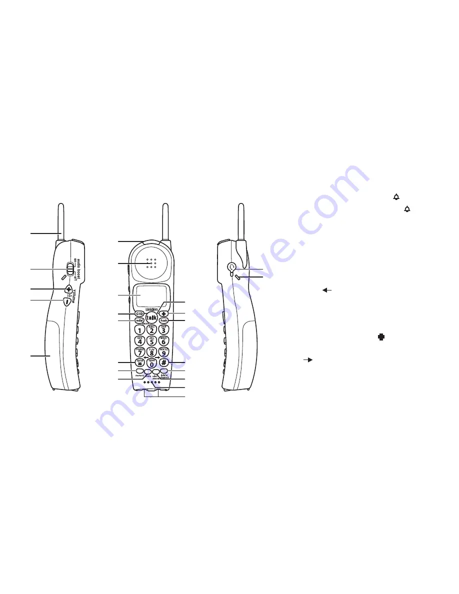 Uniden CEZAI 998 Series Owner'S Manual Download Page 9