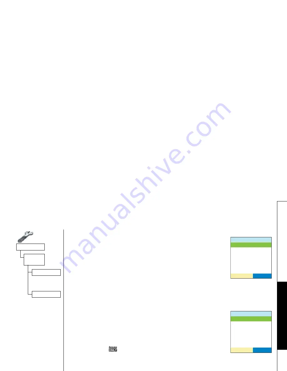 Uniden CLX 485 Series Owner'S Manual Download Page 61