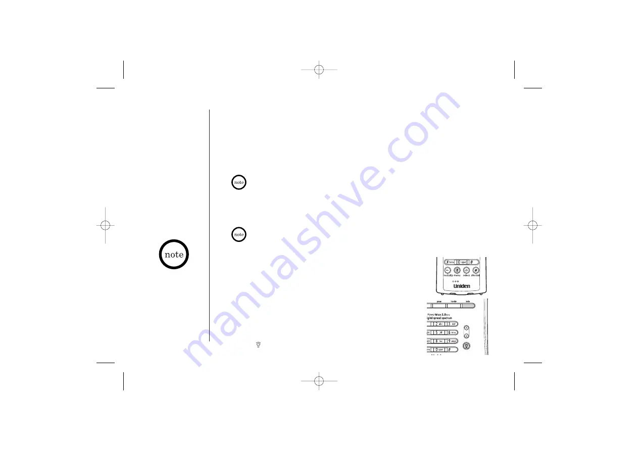 Uniden Cordless Telephon Owner'S Manual Download Page 23