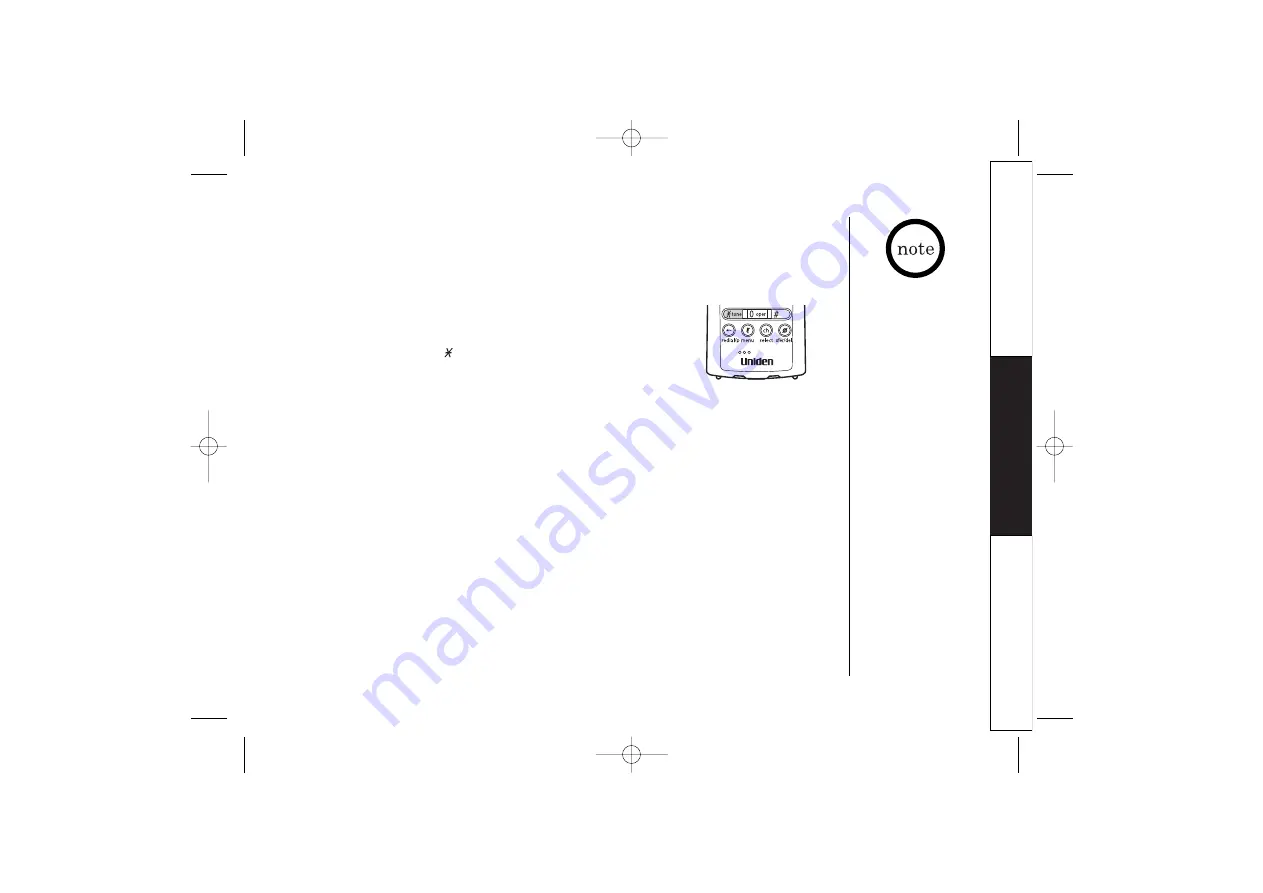 Uniden Cordless Telephon Owner'S Manual Download Page 24