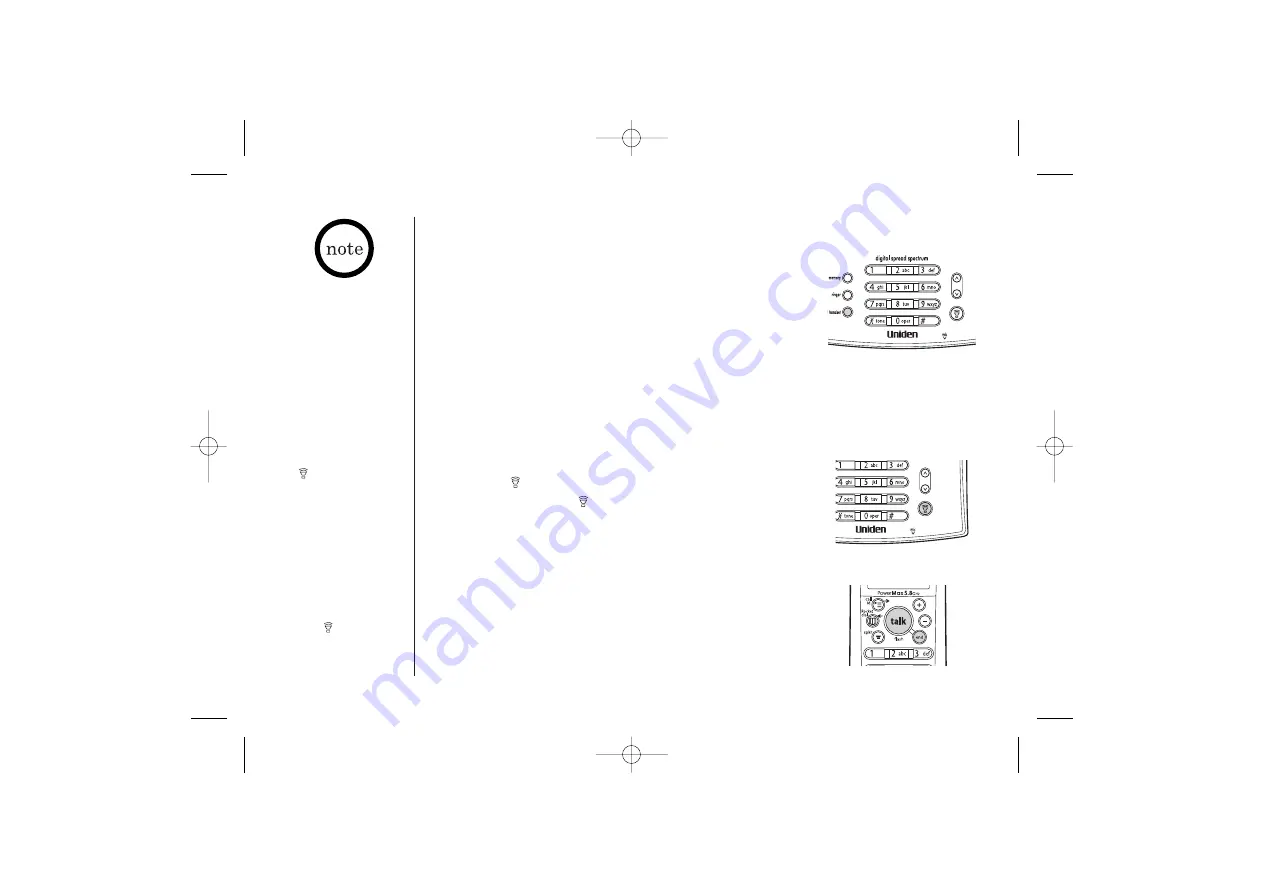 Uniden Cordless Telephon Owner'S Manual Download Page 25