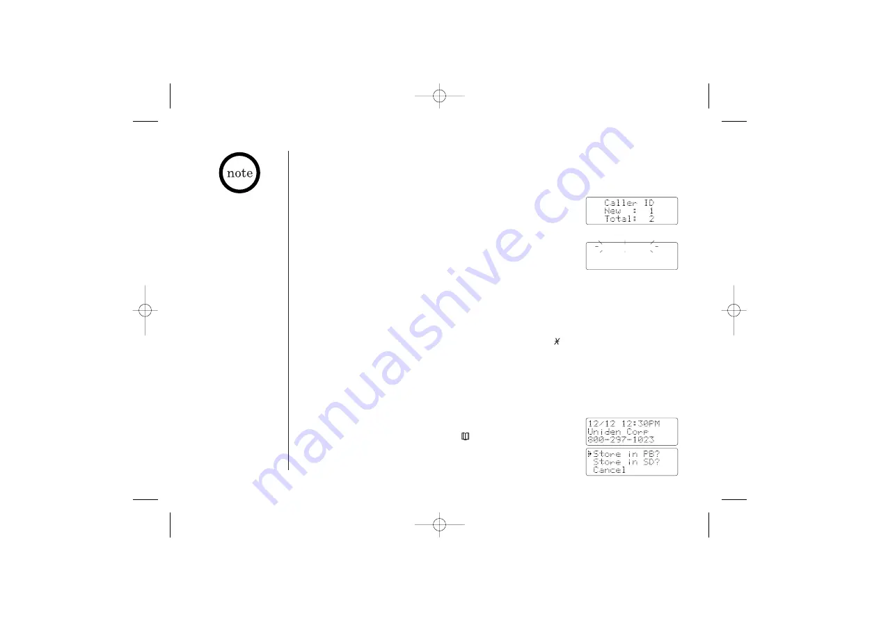 Uniden Cordless Telephon Owner'S Manual Download Page 41