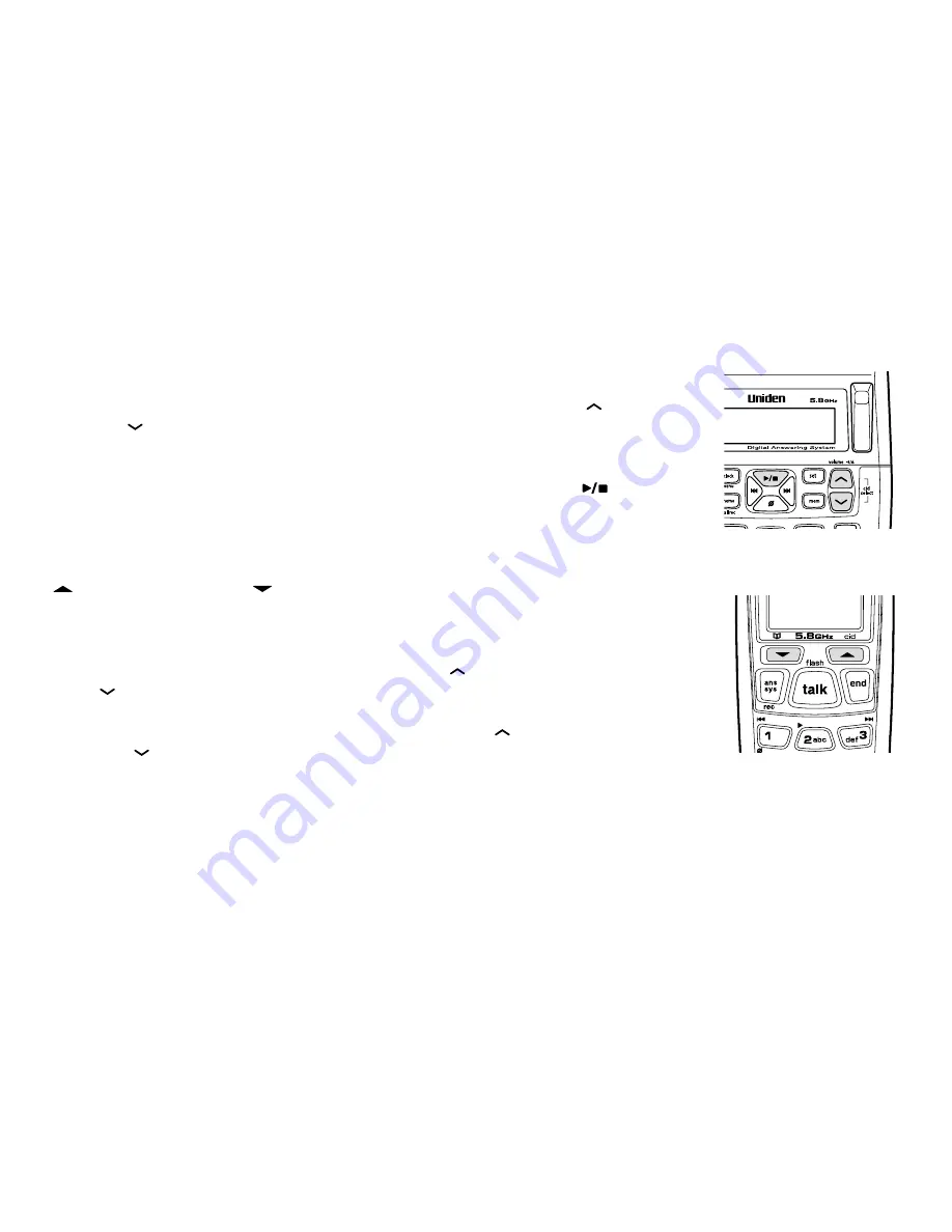 Uniden CXAI5698 - Cordless Phone Base Station Manual D'Utilisation Download Page 31