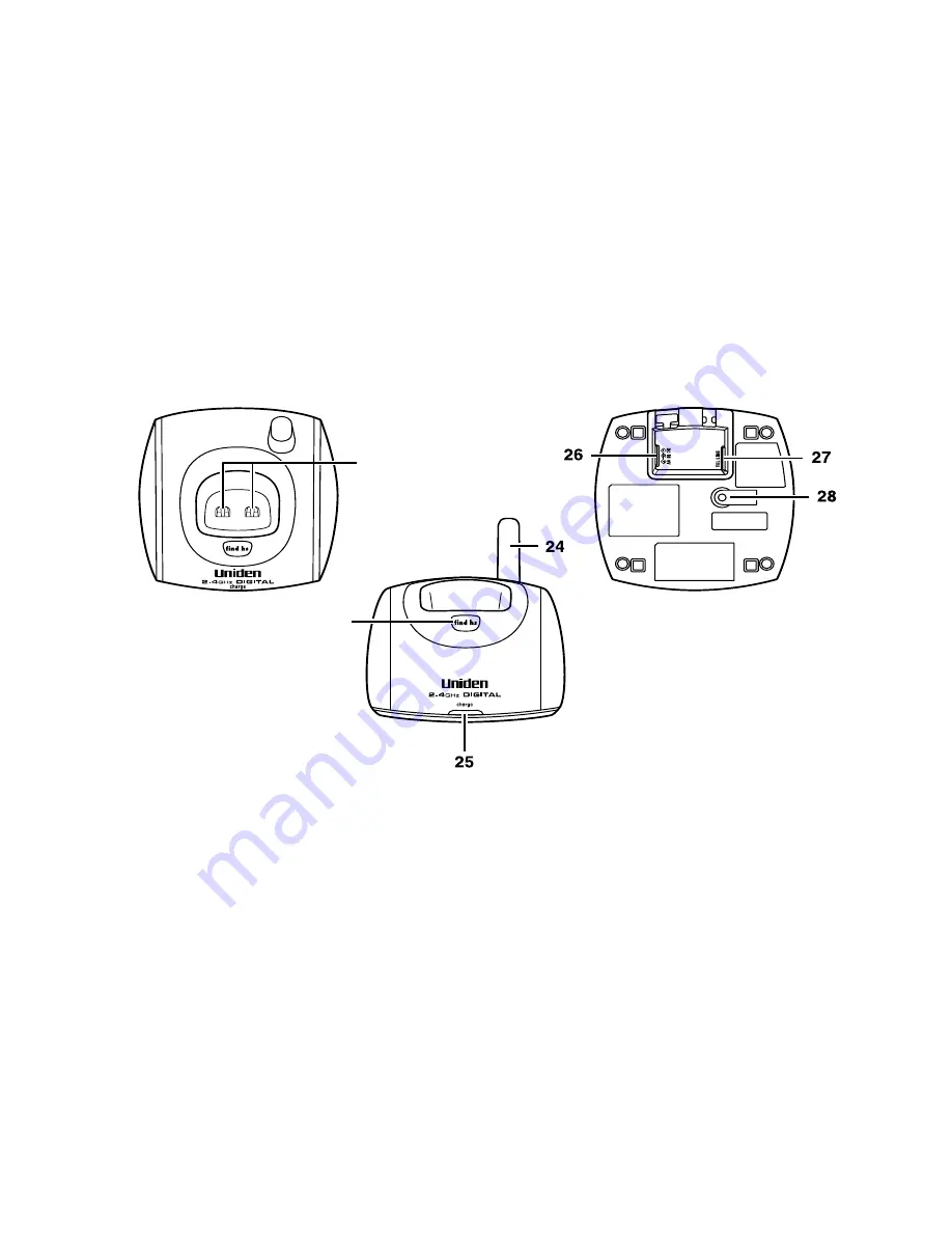 Uniden DCT736 Series Manual D'Utilisation Download Page 8