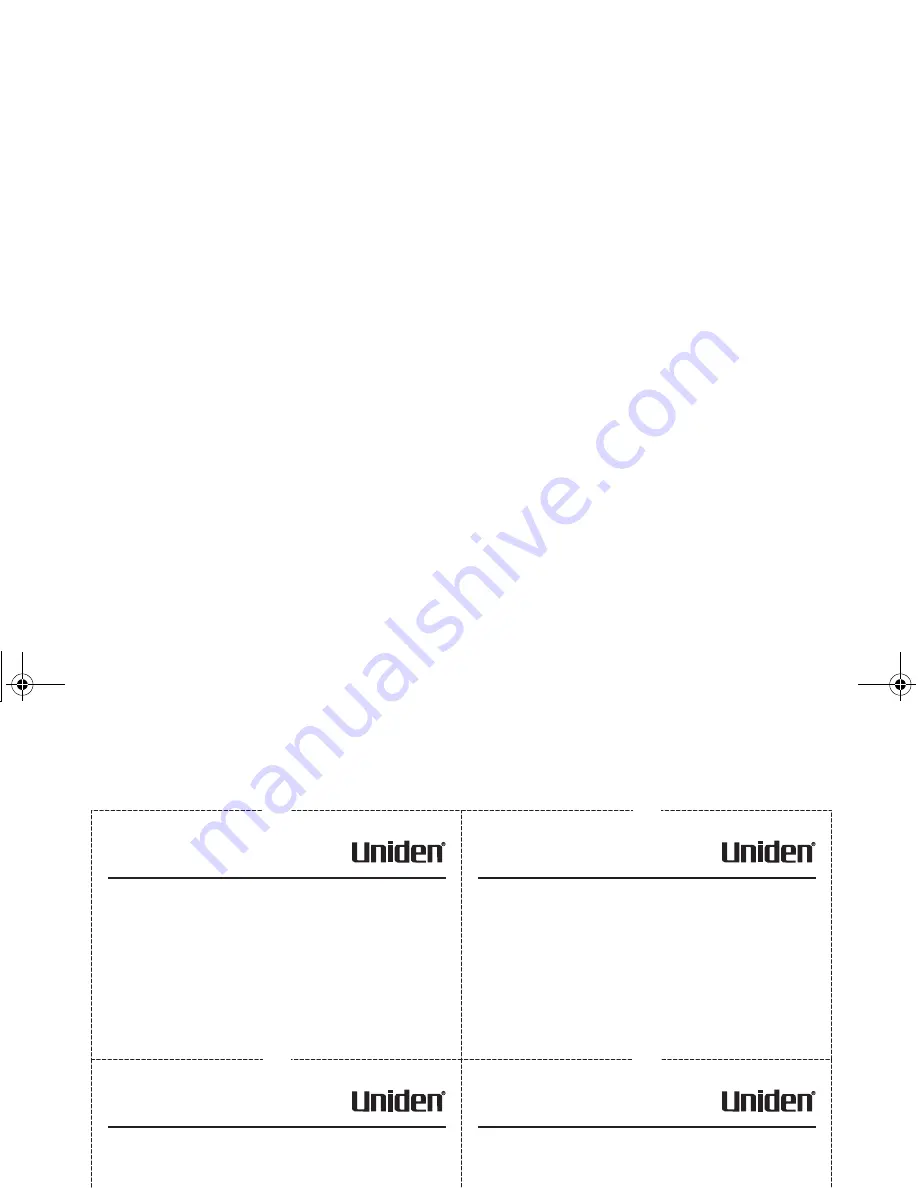 Uniden DCT748-4 Owner'S Manual Download Page 81