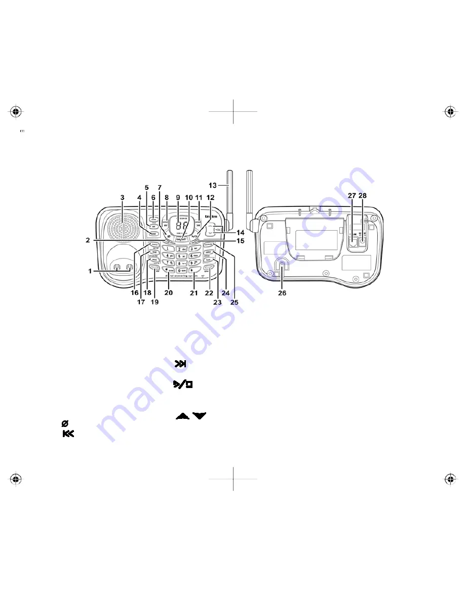 Uniden DCT758-3 - DCT Cordless Phone Manual Del Usuario Download Page 10