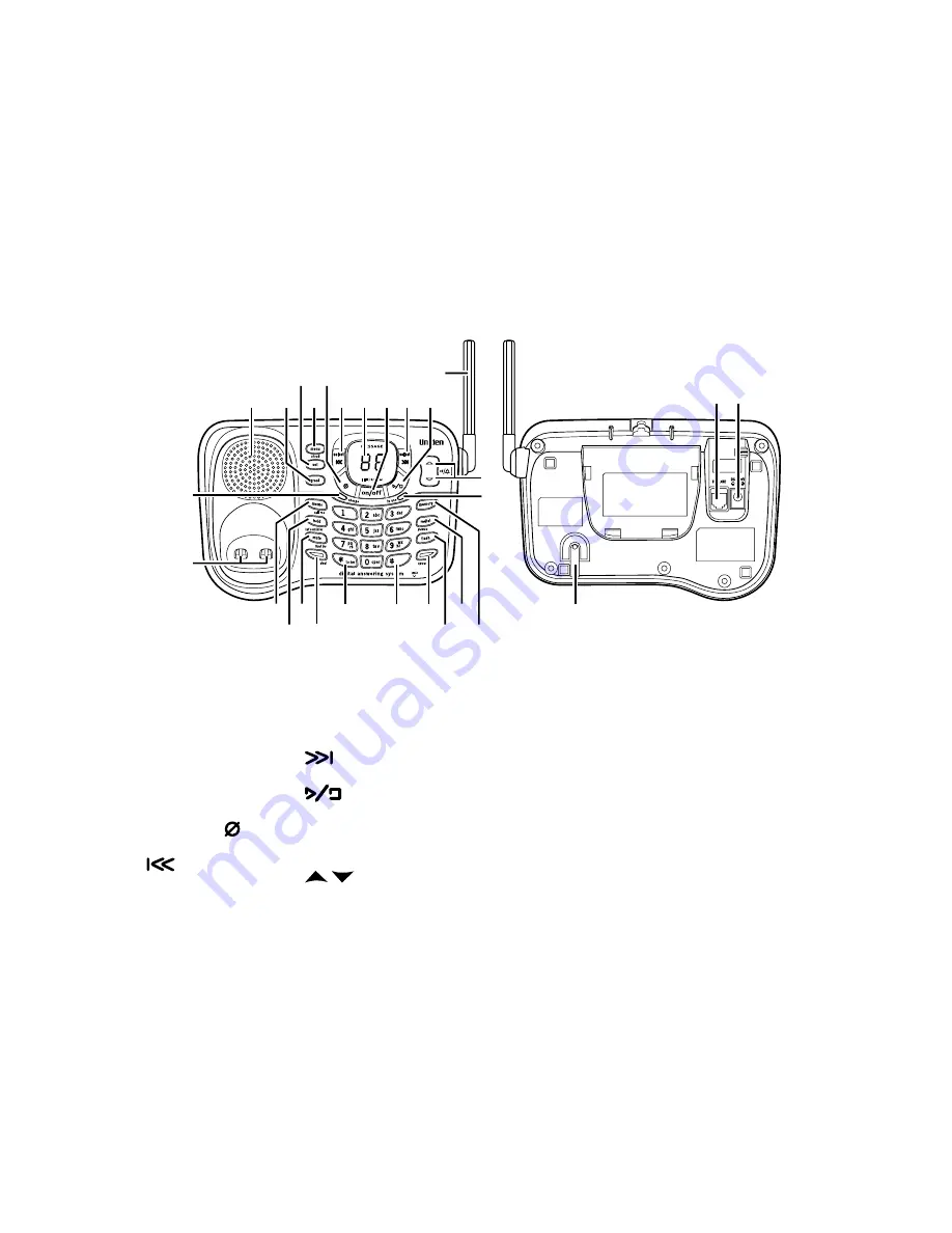 Uniden DCT7585 - DCT 7585 Cordless Phone Manual D'Utilisation Download Page 12