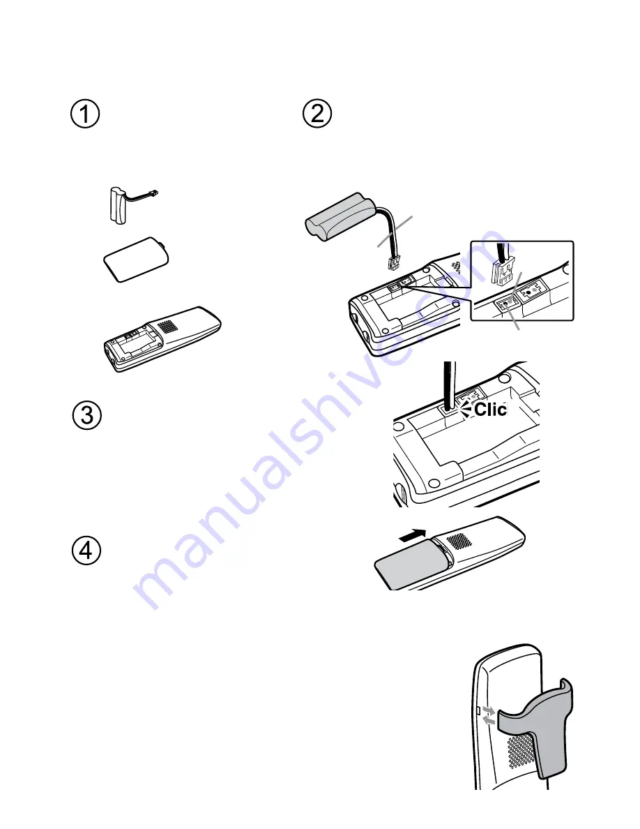 Uniden DCX300 - DCX 300 Cordless Extension Handset Manuel Du Propriétaire Download Page 4