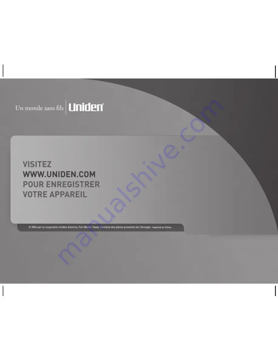 Uniden DECT180 Manual D'Utilisation Download Page 60