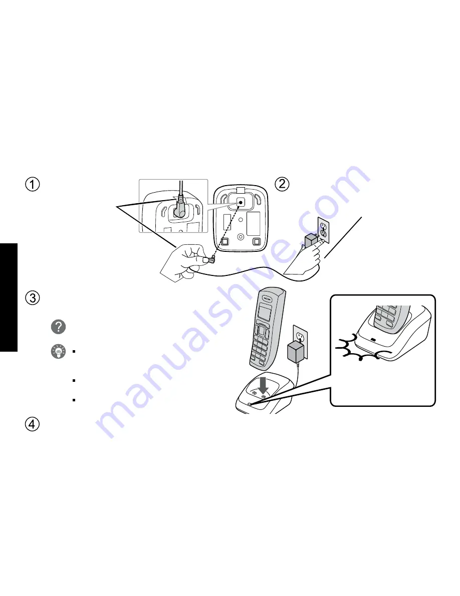 Uniden DECT2088 - DECT 2088 Cordless Phone Base Station (French) Manuel Du Propriétaire Download Page 8