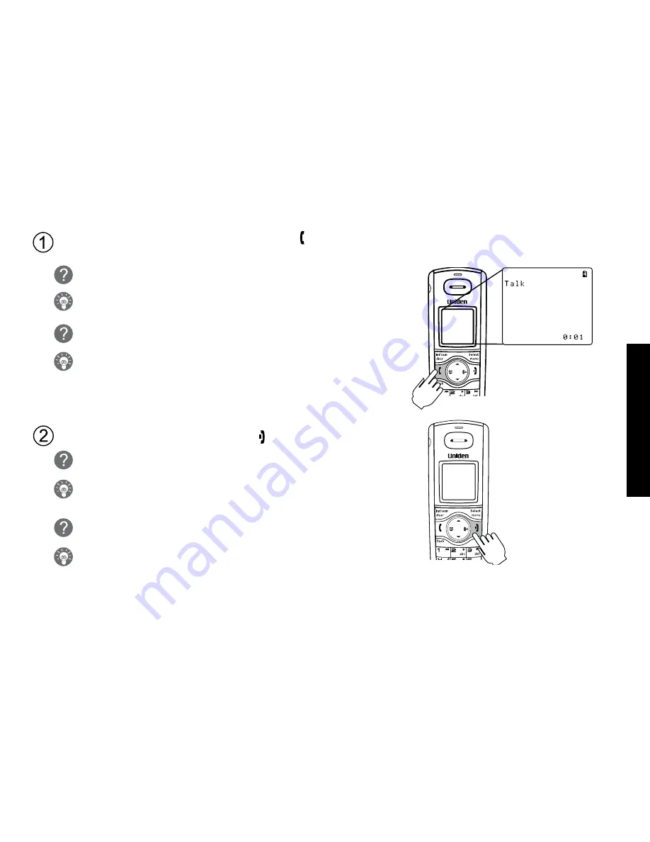 Uniden DECT3080 SERIES User Manual Download Page 11