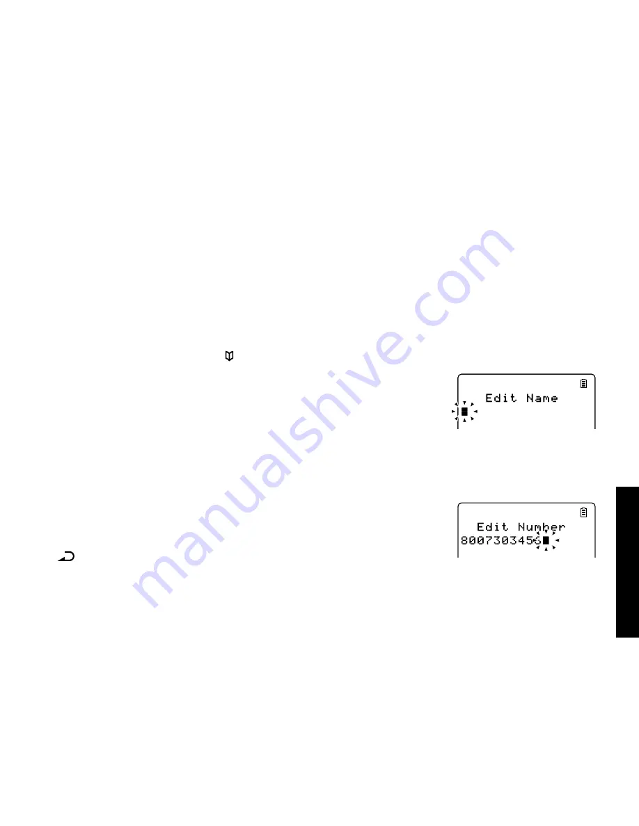 Uniden DECT3080 SERIES User Manual Download Page 25