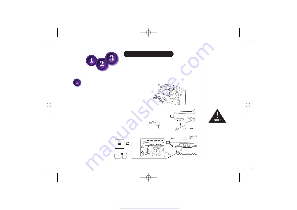 Uniden DSS 2465 Quick Start Manual Download Page 3