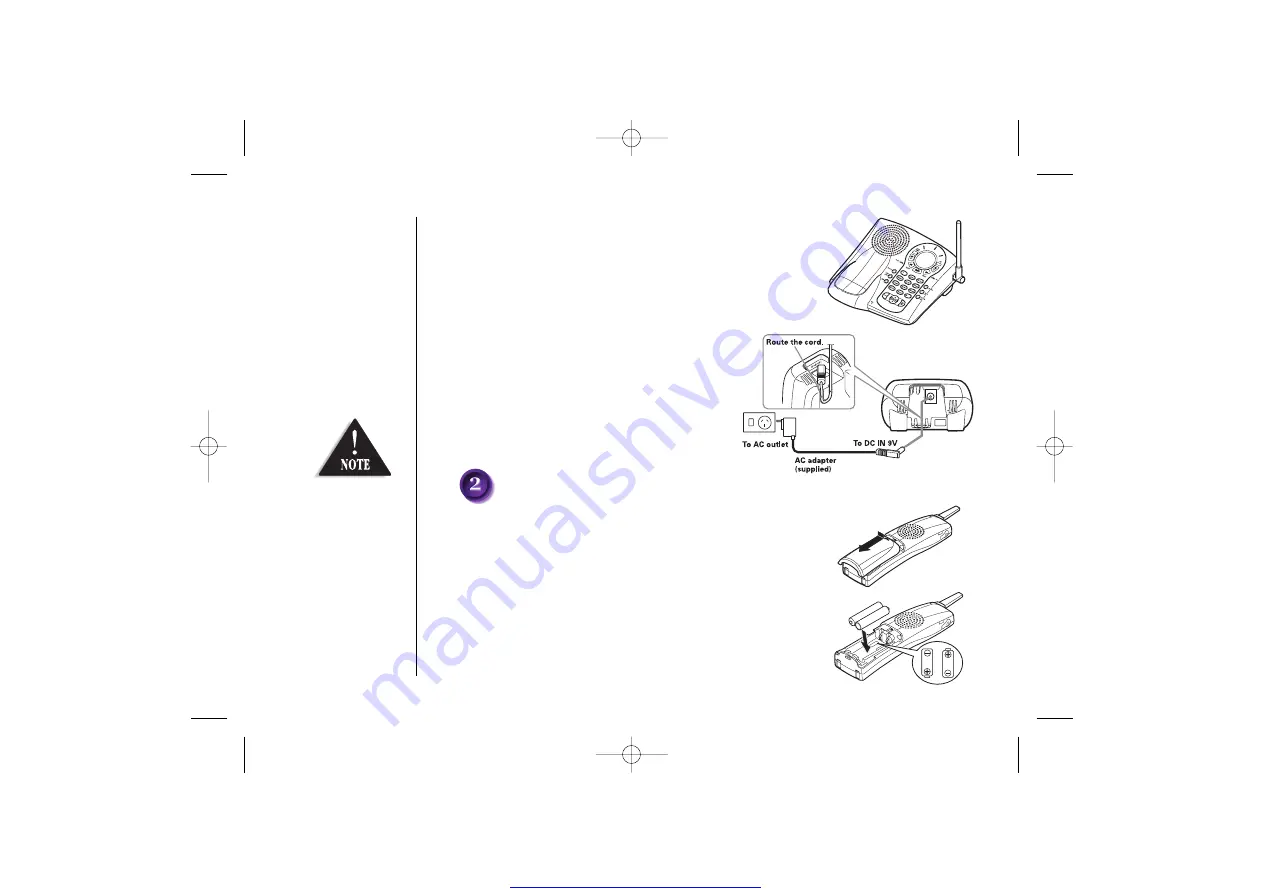 Uniden DSS 2465 Quick Start Manual Download Page 4