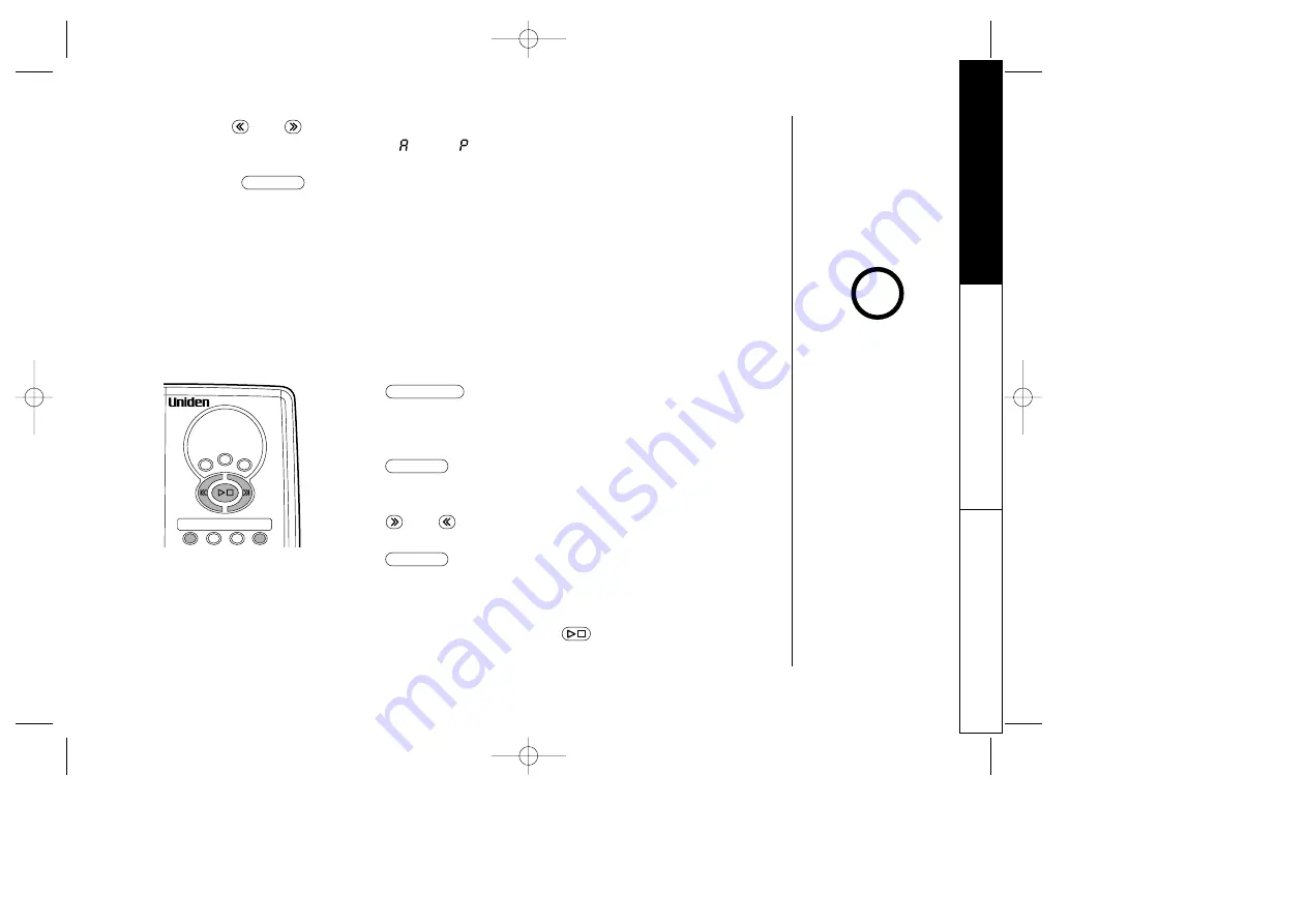 Uniden EXAI3985 Owner'S Manual Download Page 45