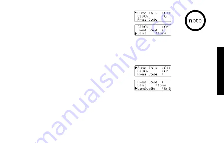 Uniden EXI5560 - EXI 5560 Cordless Extension... Owner'S Manual Download Page 17