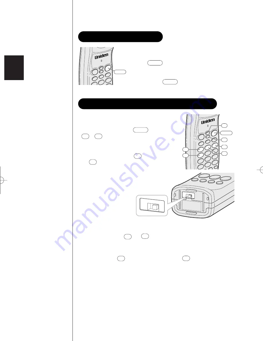 Uniden EXS 9910 Owner'S Manual Download Page 18