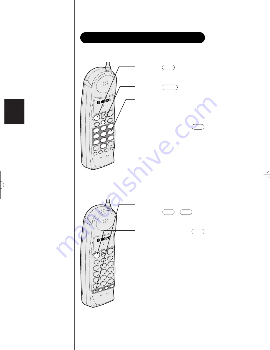 Uniden EXS 9910 Owner'S Manual Download Page 22