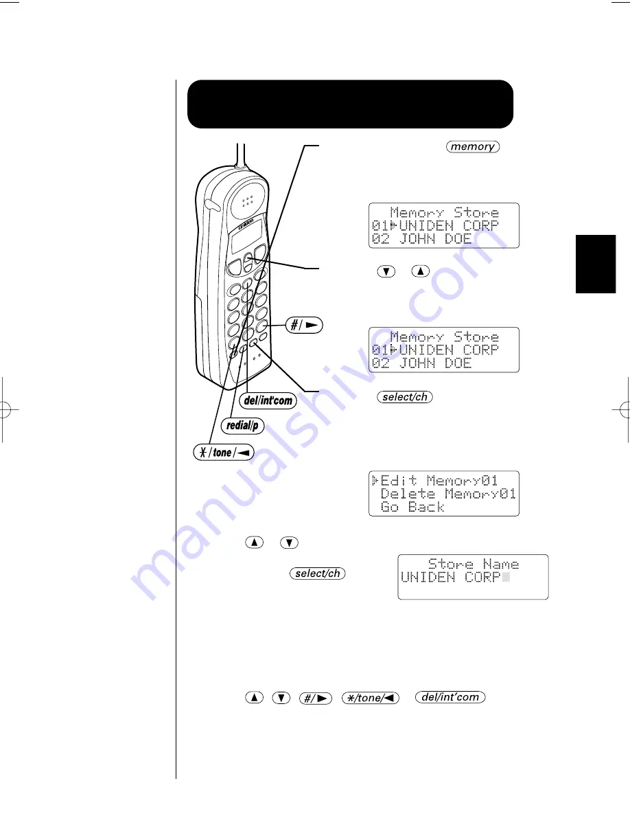 Uniden EXT 1865 Manual Del Usuario Download Page 26