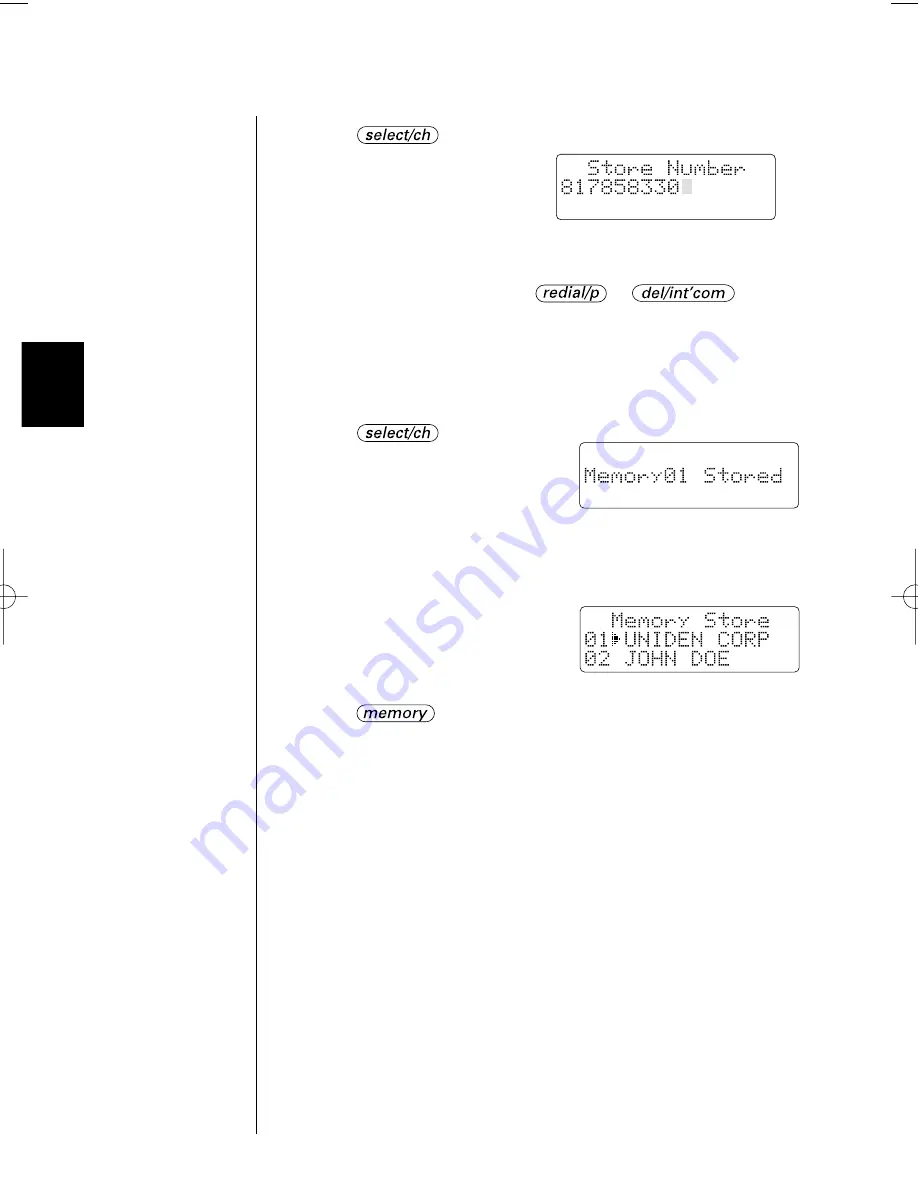 Uniden EXT 1865 Manual Del Usuario Download Page 27