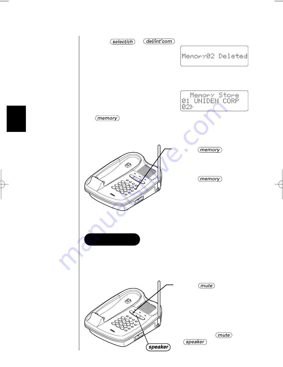 Uniden EXT 1865 Manual Del Usuario Download Page 29