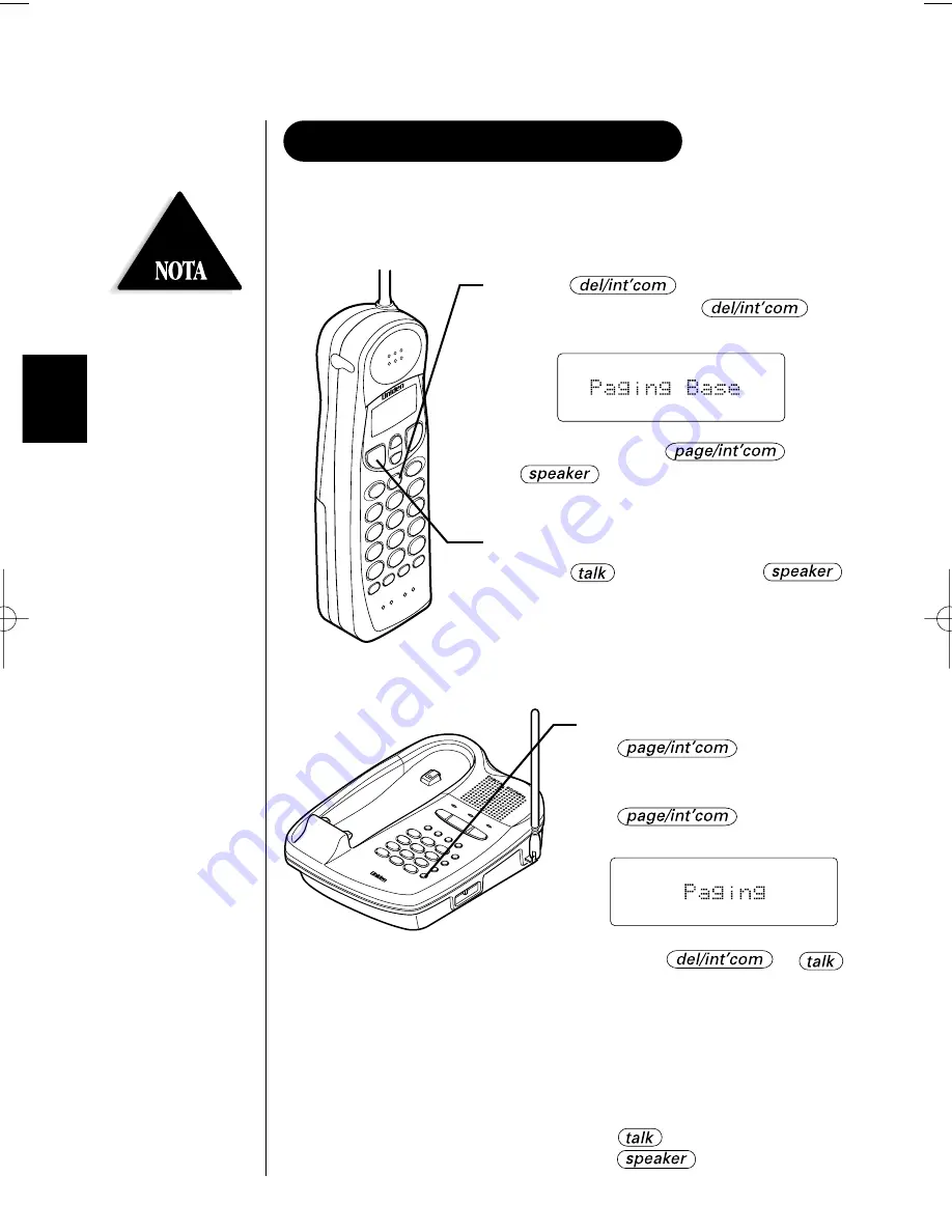 Uniden EXT 1865 Manual Del Usuario Download Page 31