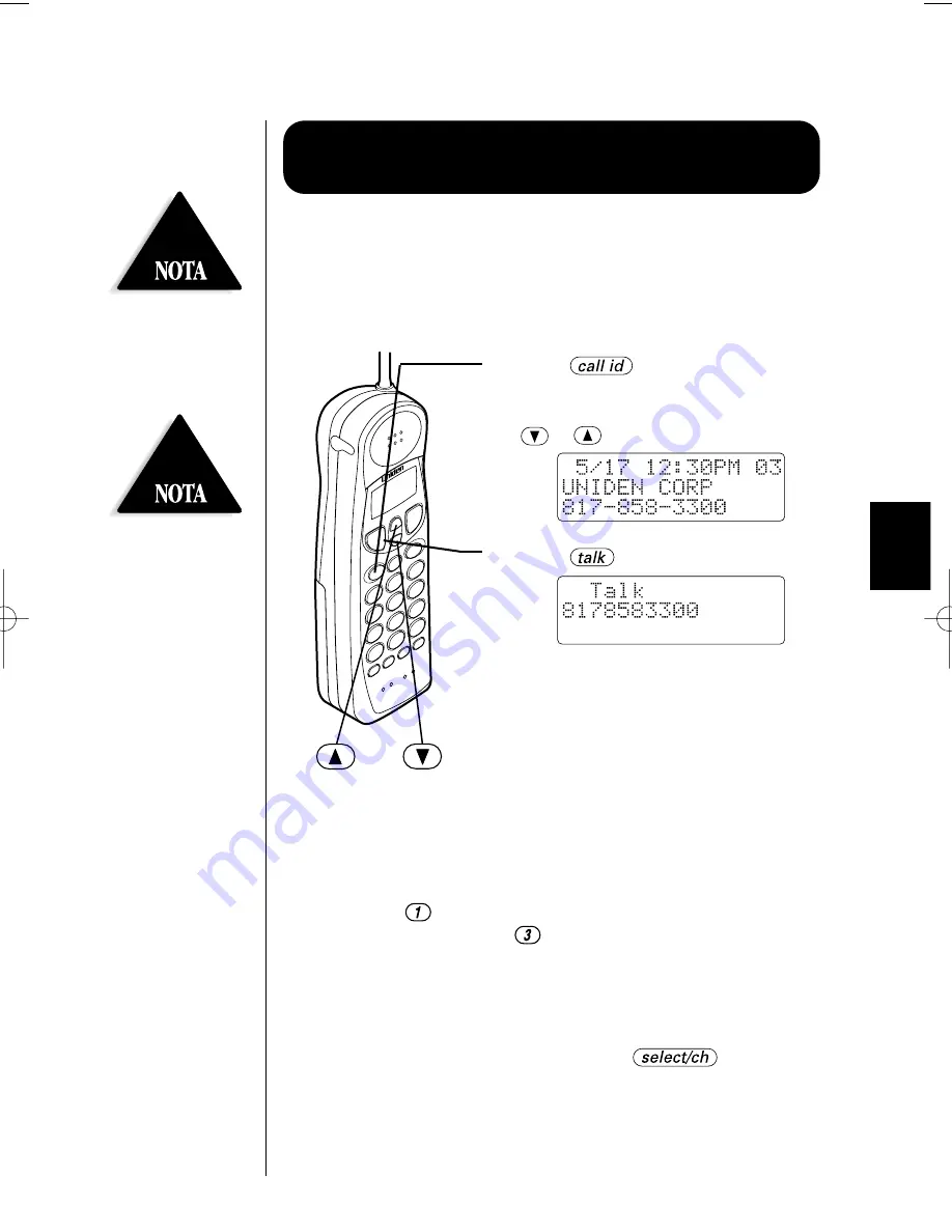 Uniden EXT 1865 Manual Del Usuario Download Page 40