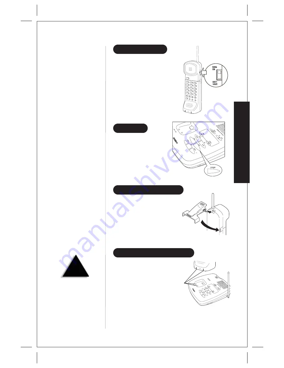 Uniden EXV 958 Owner'S Manual Download Page 11