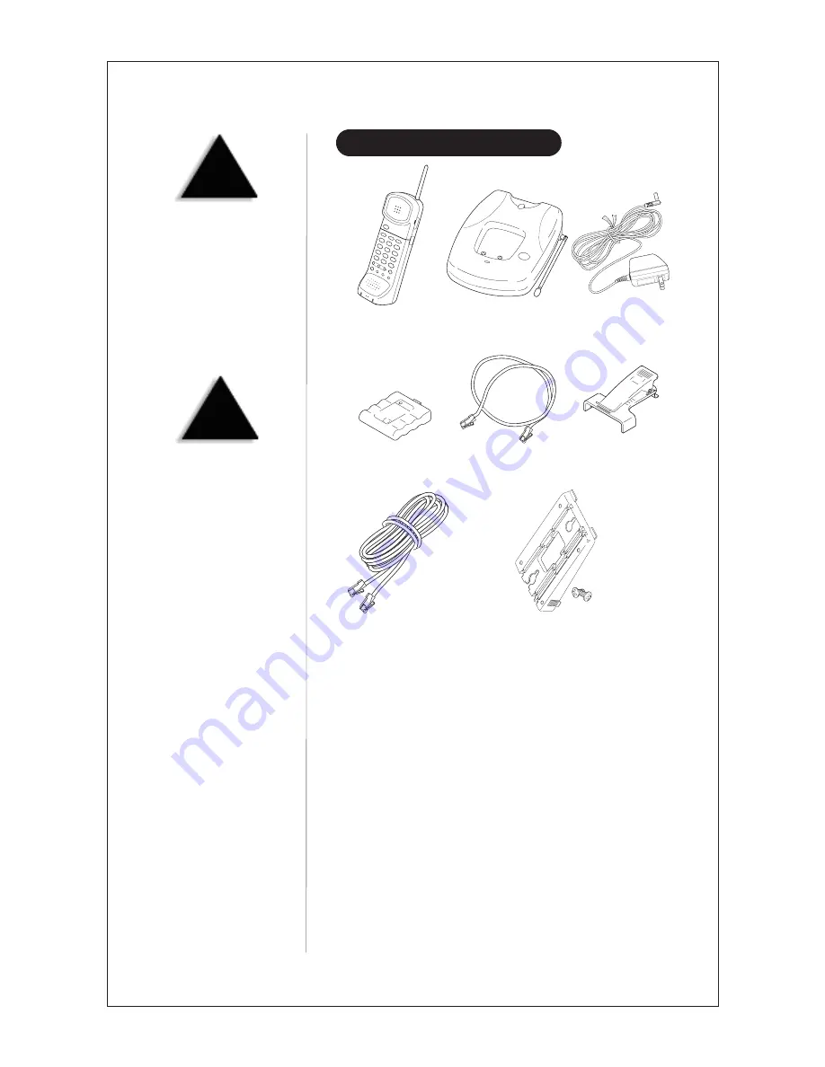 Uniden EXV 98 Owner'S Manual Download Page 3