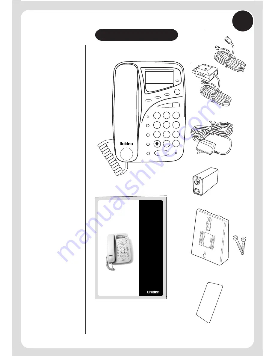 Uniden FP103 Owner'S Manual Download Page 4